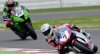 Carlos Checa impose sa Ducati privée sur la plus haute marche du podiium d'Imola