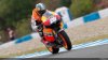 La pluie n' a pas dérangé Dani Pedrosa à Jerez.