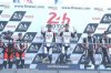 Podium de la course side car 