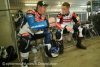 Mathieu Gines avec une Légende du TT : John Mc Guiness