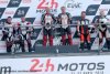 Podium anglo-finlandais de la course