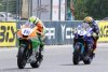 Jules Cluzel et Sandro Cortese ne se sont pas quittés d'une semelle tout au long de la course !