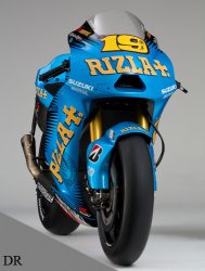 Suzuki à confier à Troy Lee designs la conception du nouveau logo Rizla