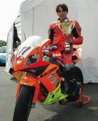 Hugo Clere a terminé 2e de la Coupe Malossi en 2009 et 4e du 125 promo en 2010 