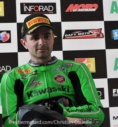 Julien Da Costa solide leader en superbike