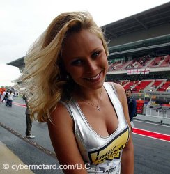 Las chicas du GP de Barcelone