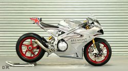 Une Norton SG6 version racing de la V4 SS