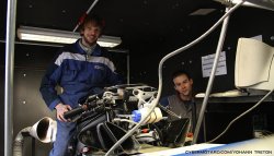 Les élèves de Damien Saulnier en plein travail sur la nouvelle Suzuki