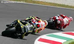 Belle remontée de Valentino Rossi