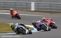 Rossi mène la charge au GP de Motegi