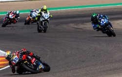 Yari Montella dans le sillage de Nicolo Bulega