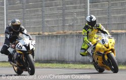 Un podium pour David Perret en supersport