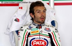 Sylvain Guintoli s'est vraiment lâché chez "Pata Racing" !