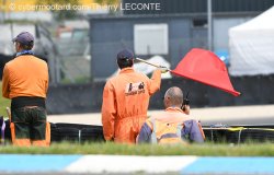 La chute des deux Aprilia RSV 1000