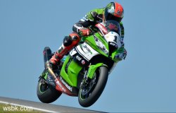 A Portimao, les conditions météo ont fait trébucher Tom sykes en 2e manche !