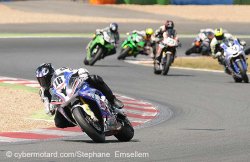 Luc Bibollet et sa BMW ont dominé leur demi-finale de bout en bout !