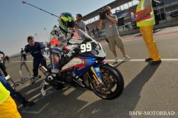 Malgré une superbe remontée, BMW Motorrad doit se contenter de la 2e place sur le podium.