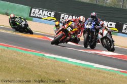 Christophe Ponsson au pied du podium