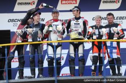 Podium de la course Sprint