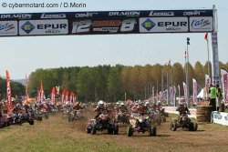 Départ de la première manche du Mondial du Quad 2011