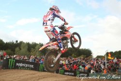 Jake Nicholls à la peine