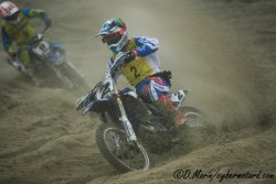 Podium et revue de matériel pour Adrien Van Beveren 