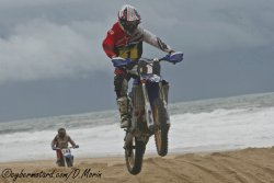 <A name="moussehossegor13">Jean-Claude Moussé et sa machine sont prêt pour l'Enduropale</A>