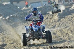 <A name="couprieberck14">Romain Couprie cantonné à la deuxième place du Beach Cross Quad 2014</A>