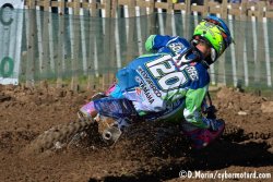 <A name="soubeyrasromagne15">Cédric Soubeyras reste abonné à la dernière marche du podium MX2</A>