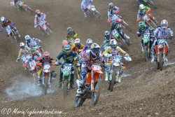 Suspense tué dès le départ de la seconde manche MX2