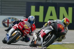 Linfoot leader au championnat 600 superstock