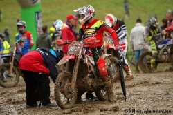 Dan Houzet a ponctué son séjour en Mayenne sur une bonne note