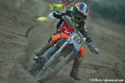 Florian Miot a parfaitement rectifié le tir au cours de la course Espoirs de Loon-Plage