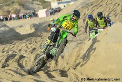 Axel Van de Sande doit se contenter de la 2e place du Beach Cross 2017