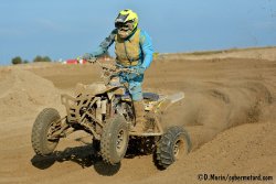 Quatrième place de la Ronde Quad de Loon-Plage 2016 à son rythme pour Carl Bunce