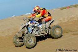 Le moteur prive Jan Vlaeymans d'un bon résultat sur la Ronde Quad 2016 de Loon-Plage