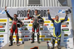 Podium moins de 850 cm3 course 1