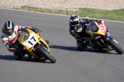 Cyril Gendron et Loïc Boirin en qualifications