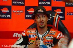 Andrea Dovizioso roulera chez Tech 3 en 2012