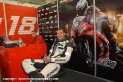 Cedric Tangre au sein du team des Pompiers