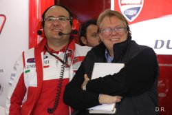 Après seulement une année de mise à l'écart, Francis Batta ( à droite) revient en Mondial superbike