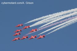 Red Arrows : la patrouille britannique