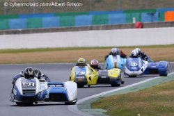 Ils ont fait le spectacle dans la deuxième course.