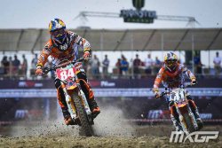Le team Red Bull KTM pas encore près de laisser sa position dominante sur le Mondial MX2