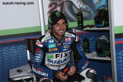 John Hopkins devrait rouler lors du "Mad Sunday" sur une Suzuki aux couleurs de Fixi Crescent Suzuki