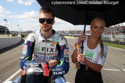 Leon Camier, avec sa legendaire joie de vivre ( si, si c'est interne), remplacera Sylvain Barrier jusqu'à ce que le français revienne !