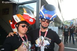 Nouveaux casques...pour fans de motoGP !