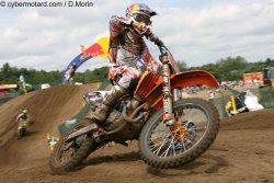 Marvin Musquin fait le dos rond