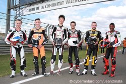 Photo de groupe : Les jeunes français présents à Valencia