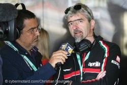 Gigi Dall'Igna le responsable de la compétition d'Aprilia a déclaré à la presse italienne que le choix de Sylvain Guintoli serait "judicieux".